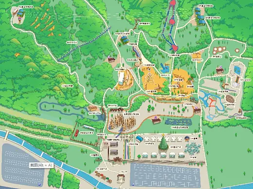 奈曼景区手绘地图在紧急疏散与救援中的重要作用 ？